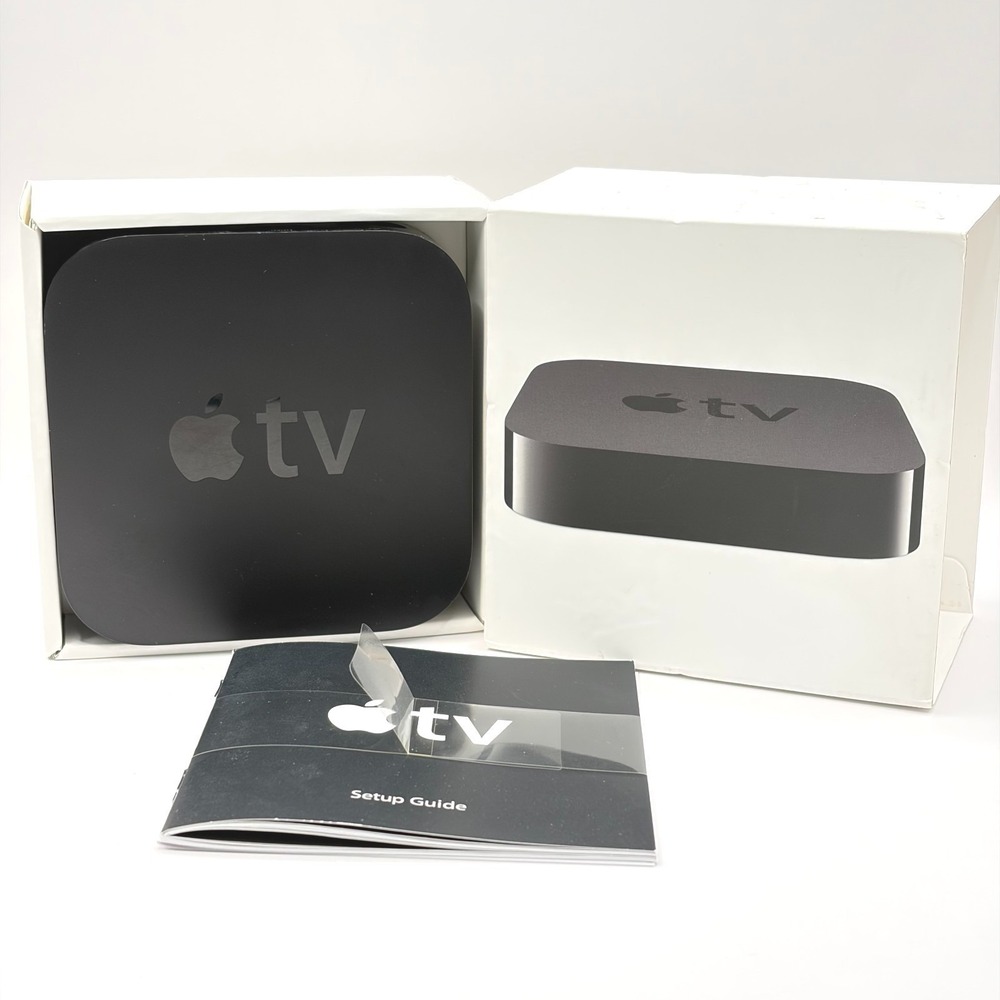 Apple TV Model A1469 3rd Generation Media Streamer w BOX - No‎ Remote - Obsolete